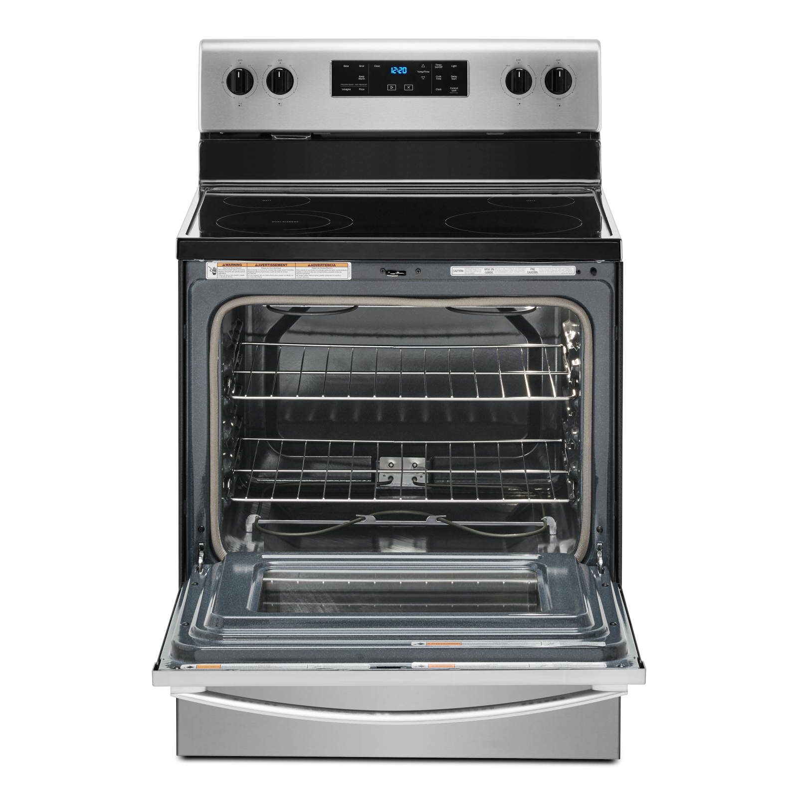 Whirlpool Stainless Steel Freestanding Electric Range (5.3 cu.ft.) - YWFE515S0JS