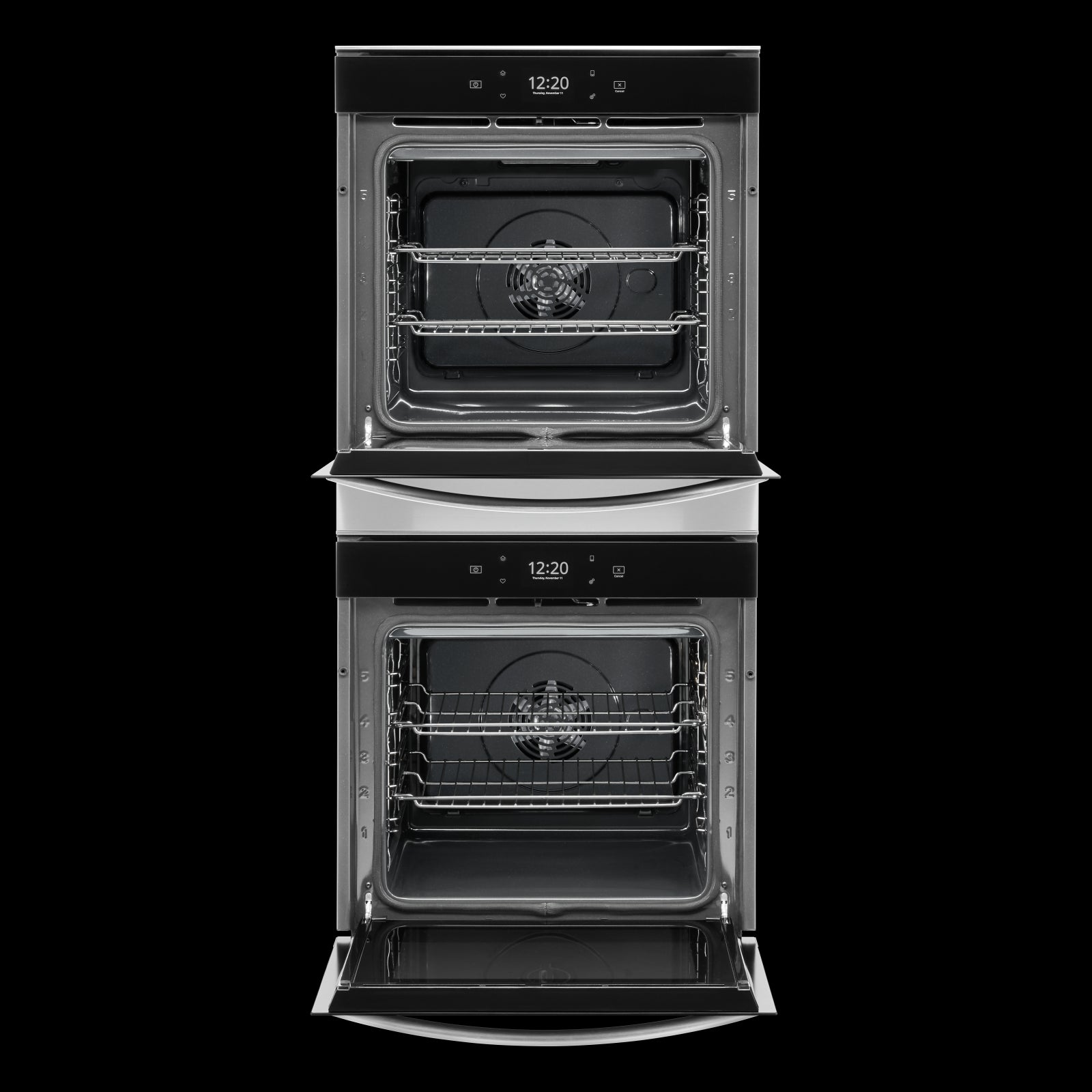 Whirlpool Fingerprint Resistant Stainless Steel 24" Smart Double Wall Oven (5.80 Cu. Ft) - WOD52ES4MZ