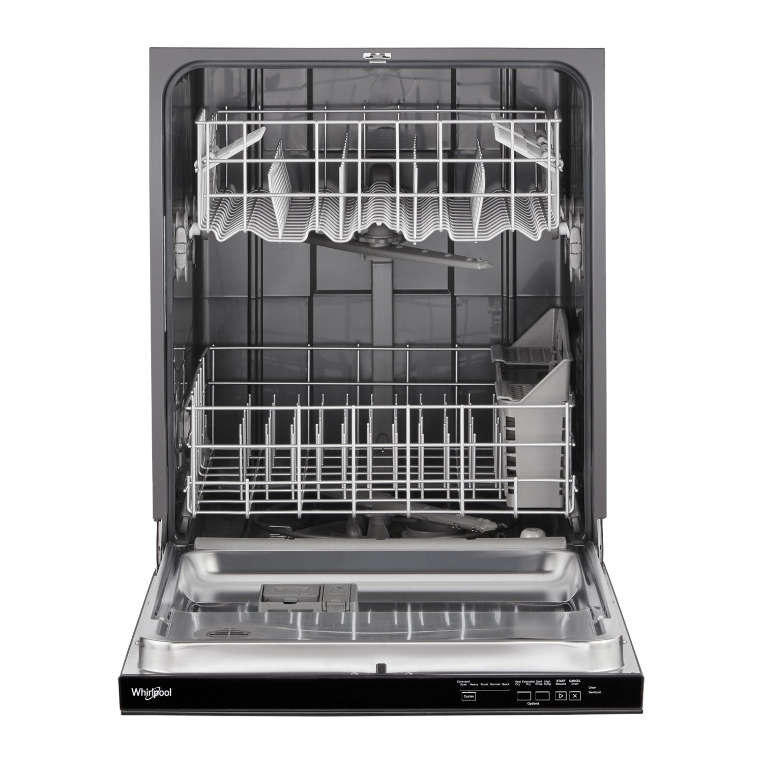Whirlpool 24" Black Dishwasher (55 dBA) - WDP540HAMB