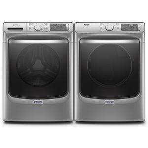 Maytag Metallic Slate Front-Load Washer (5.8 cu. ft.) & Gas Dryer (7.3 cu. ft.) - MHW8630HC/MGD8630HC