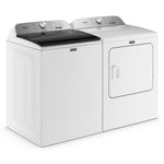 Maytag White Top-Load Washer (5.4 cu. ft.) & Gas Dryer (7.0 cu. ft.) - MVW6500MW/MGD6500MW