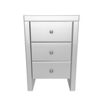 Illusion Night Table - Mirrored Glass