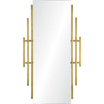 Reggie Mirror - Antique Brass