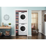 Whirlpool White Front-Load Washer (5.0 cu. ft.) & Gas Dryer (7.4 cu. ft.) - WFW560CHW/WGD560LHW