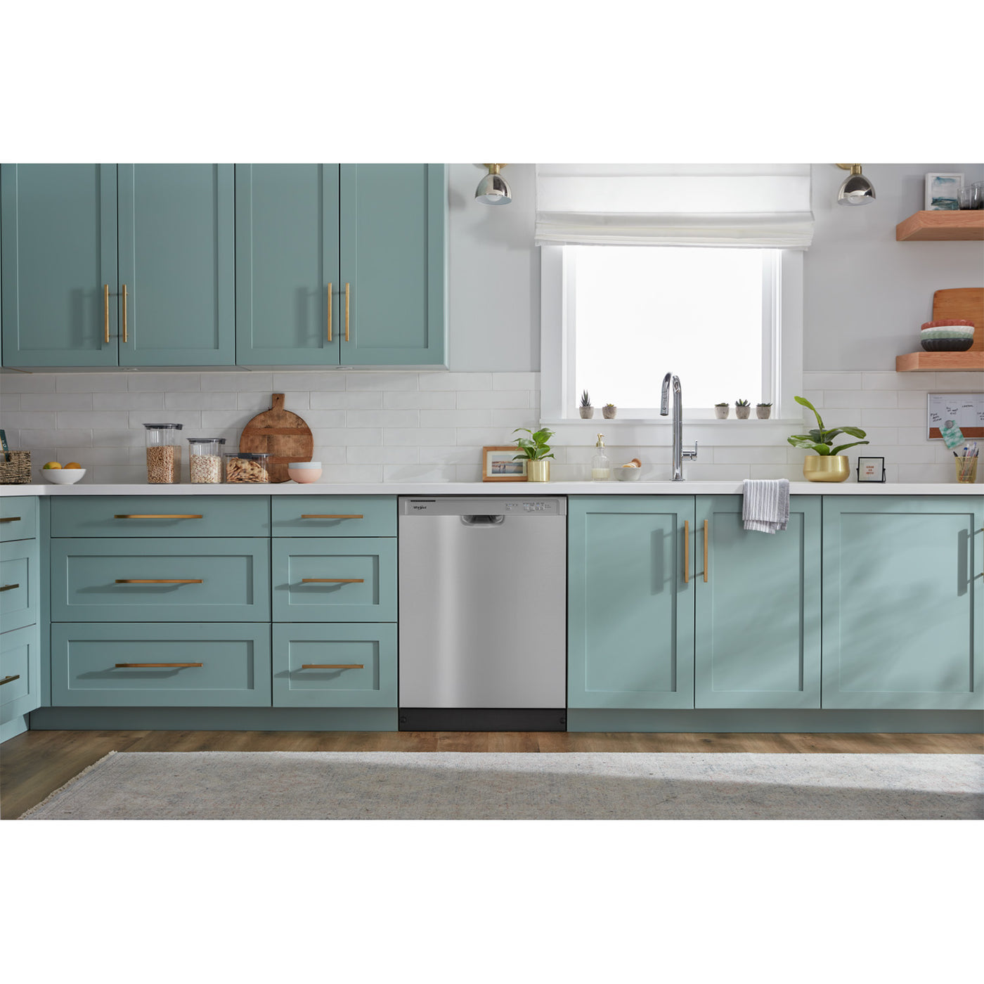 Whirlpool 24" Stainless Steel Dishwasher with Boost Cycle(57 dBA) - WDF341PAPM