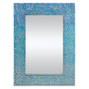 Reagan Mirror - Mosaic Blue