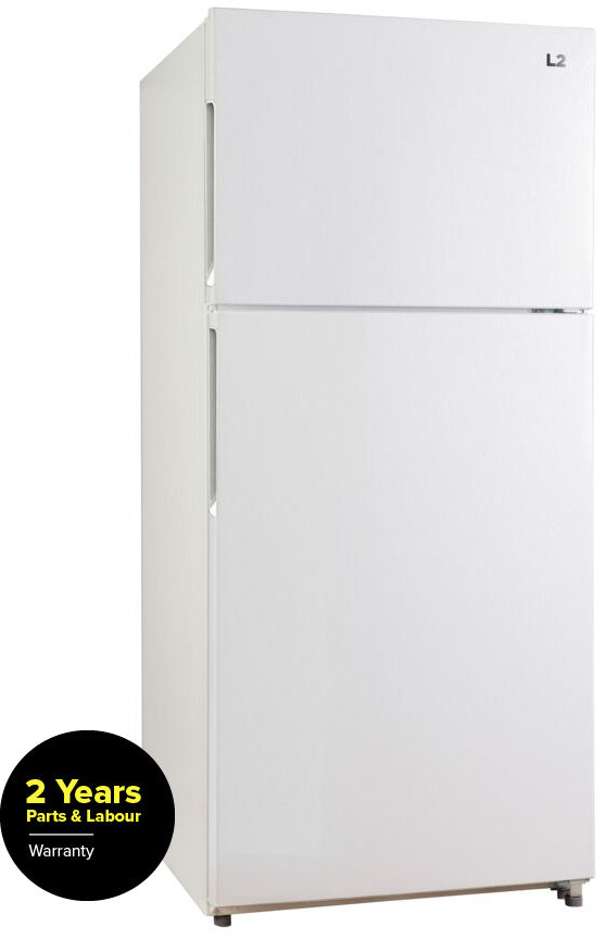 L2 White TopFreezer Refrigerator (18.0 cu. ft.) LRT18S4AWWC Leon's