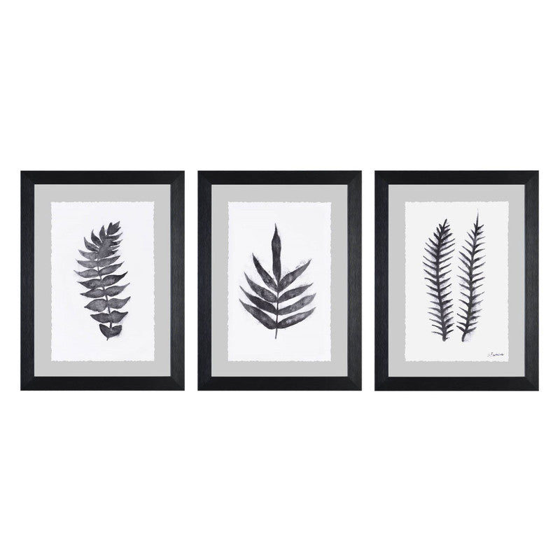 Benalla Wall Art - Set of 3 - Black