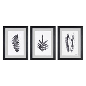 Benalla Wall Art - Set of 3 - Black