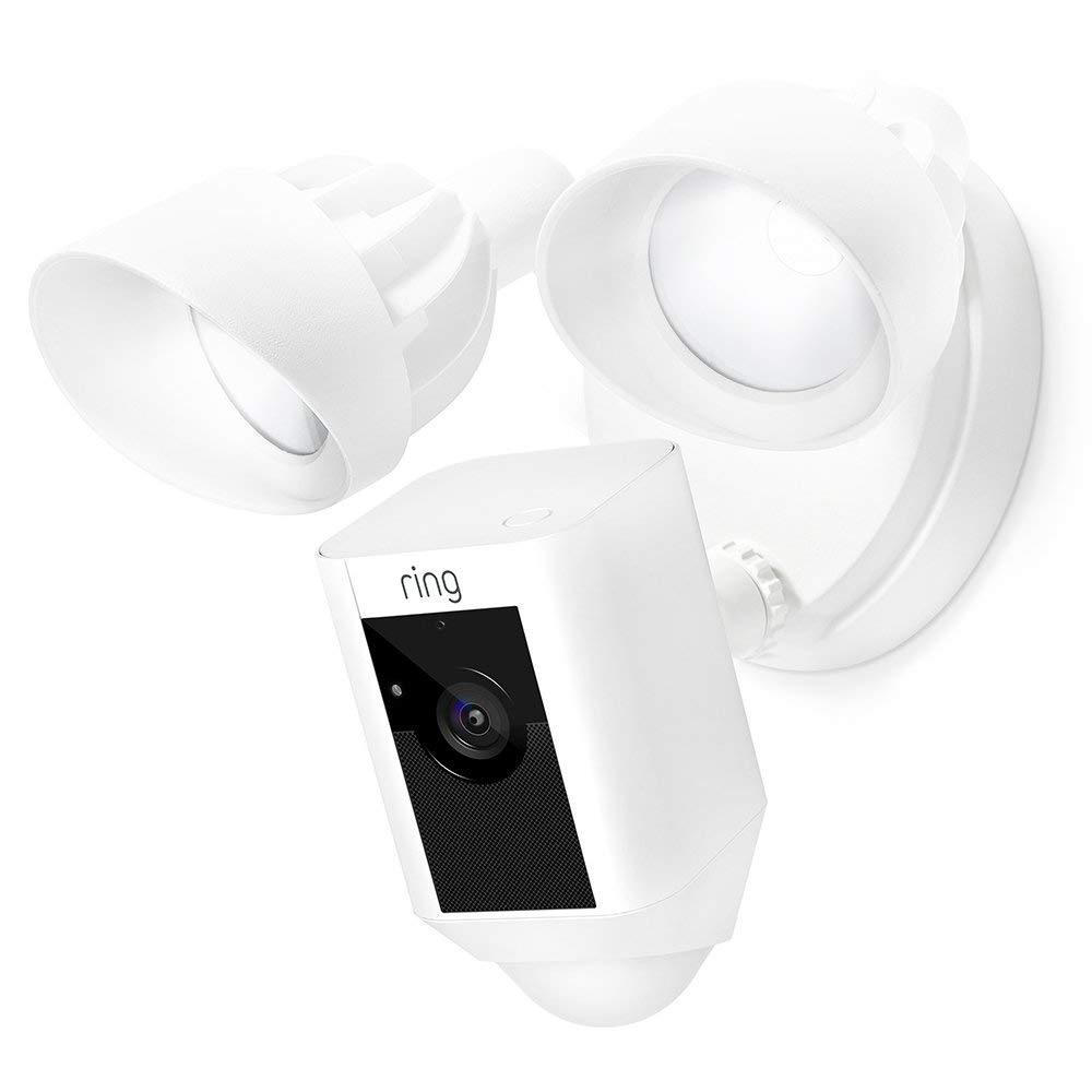 Ring Floodlight Camera (White) - 8SF1P7-WFC0