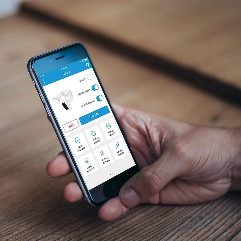 Ring Floodlight Camera (White) - 8SF1P7-WFC0