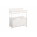 Emery Changer with Door and Pad - White