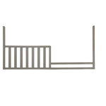Emery Toddler Guard Rail for Panel Crib - Grey