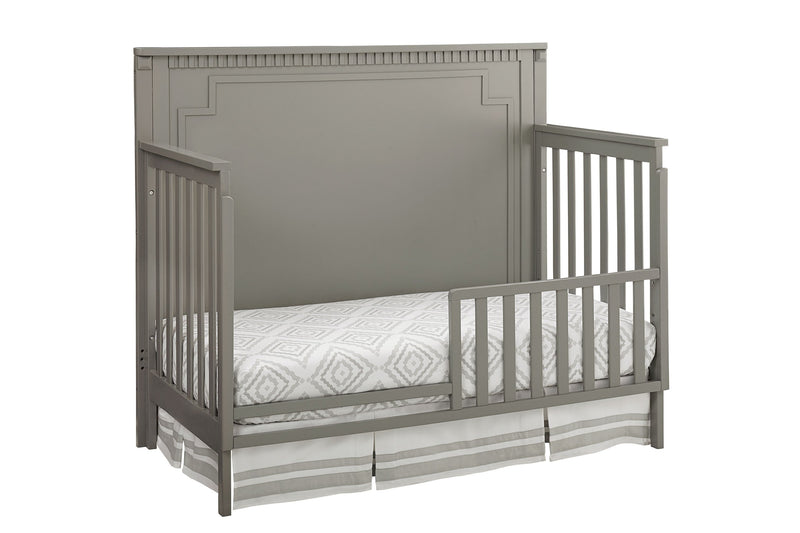 Emery Convertible Panel Crib with Toddler Guard Rail Package