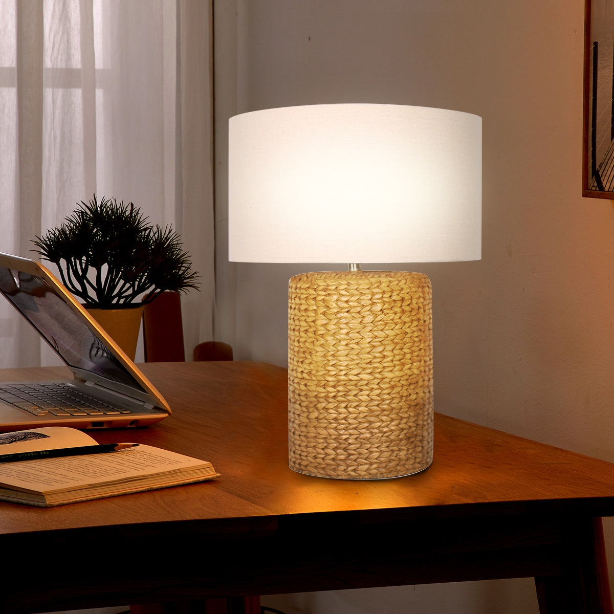 Stellan 25" Table Lamp - Natural