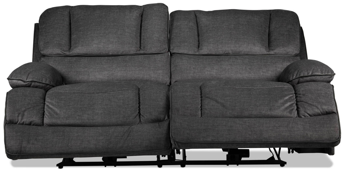 Kramer Power Reclining Sofa - Charcoal