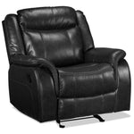 Scorpio Glider Recliner - Black