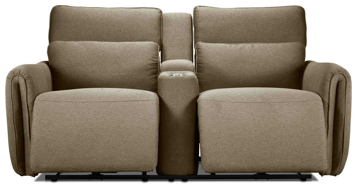 Larsen Power Reclining Loveseat - Sand