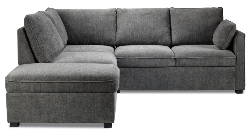 Sectional sofa bed clearance leons