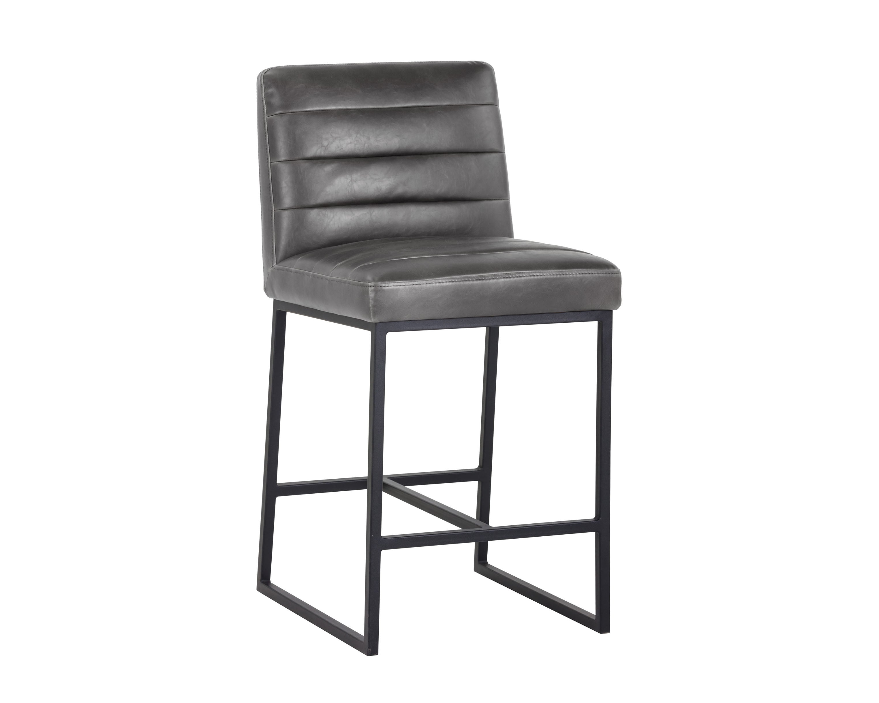 Spyros Counter Stool - Grey