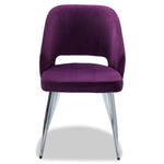 Sheen Side Chair - Aubergine