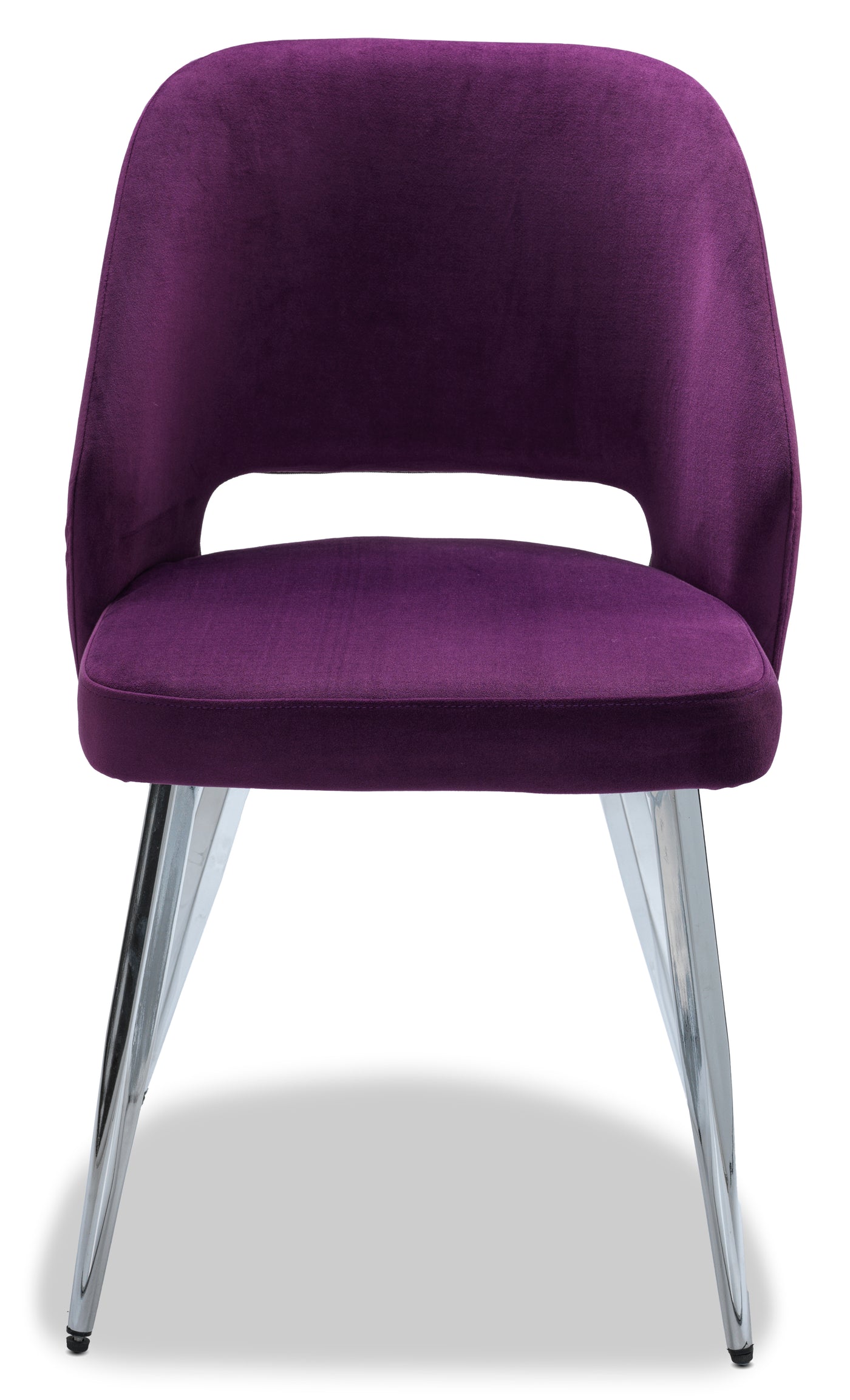 Sheen Side Chair - Aubergine