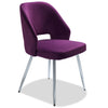 Sheen Side Chair - Aubergine