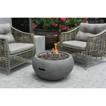 Kyushu Concrete Lava Stone Fire Pit (Modeno) – Propane