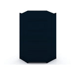 Oulu 3-Piece Modular Corner Wardrobe - Midnight Blue