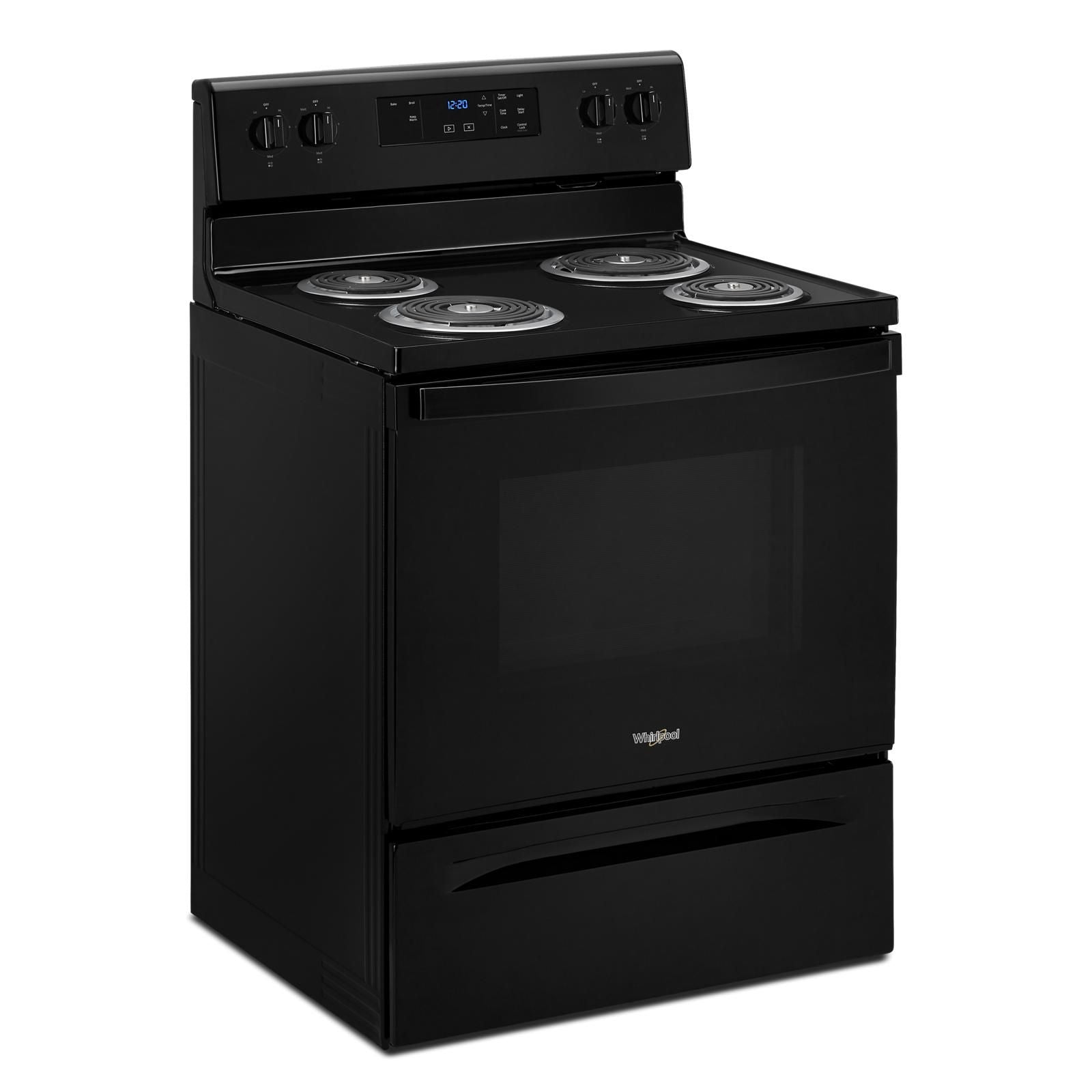 Whirlpool Black Freestanding Electric Range (4.8 Cu. Ft.) - YWFC150M0JB