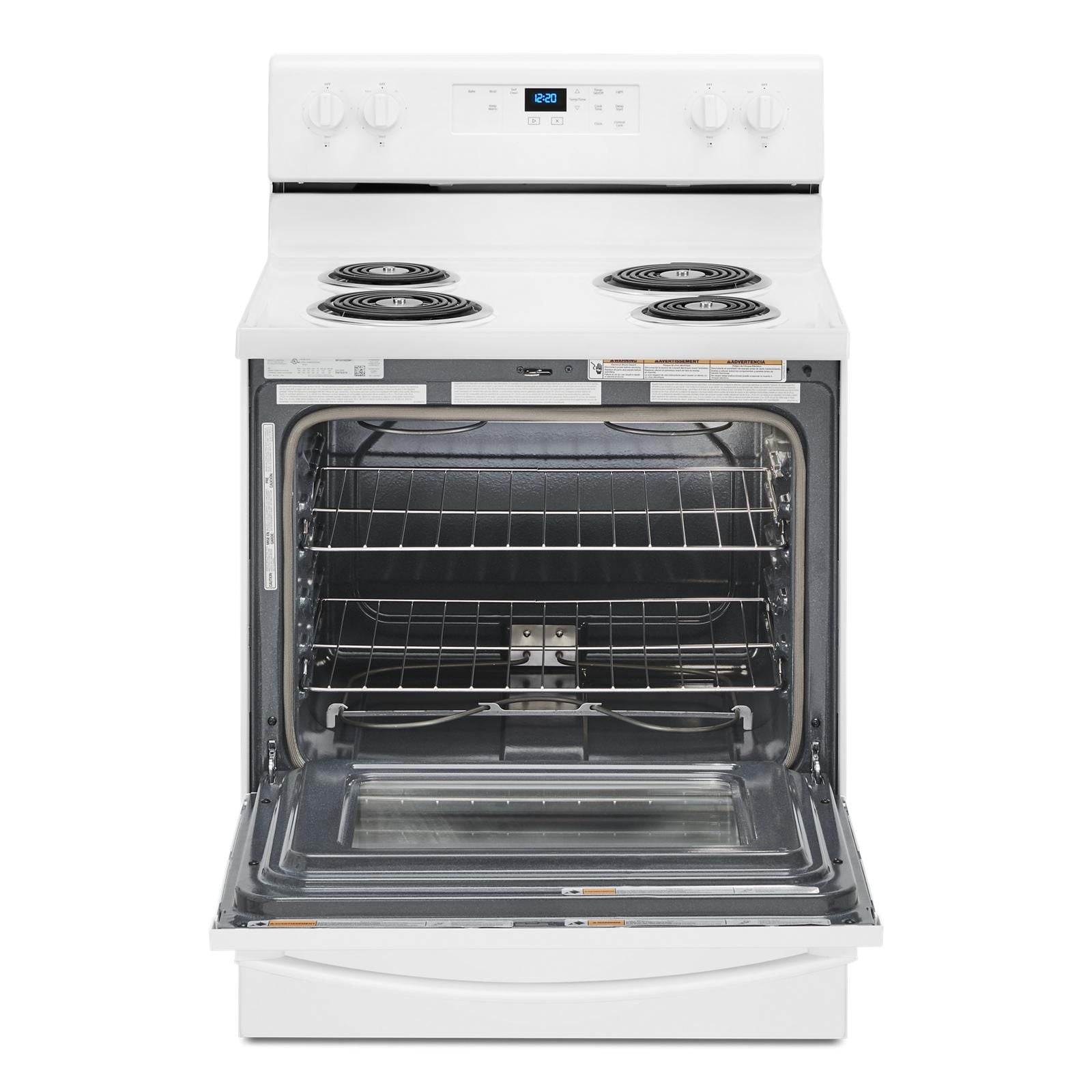 Whirlpool White Freestanding Electric Range (4.8 Cu. Ft.) - YWFC315S0JW