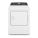 Whirlpool White Electric Steam Dryer with Moisture Sensing (7.0 Cu.Ft.) - YWED5050LW