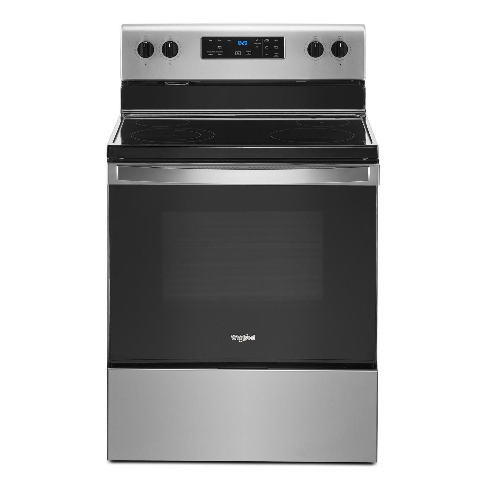 Whirlpool Stainless Steel Freestanding Electric Range (5.3 cu.ft.) - YWFE515S0JS