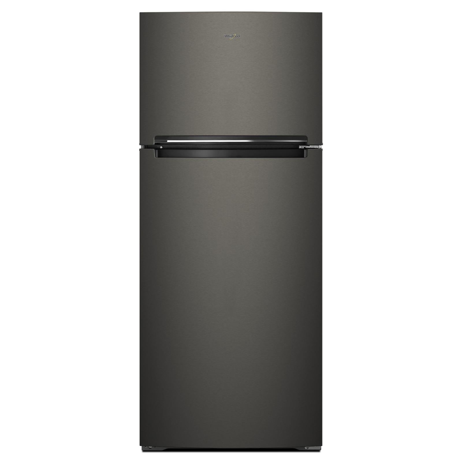Whirlpool 28" 18 Cu. Ft. Black Stainless Top-Freezer Refrigerator - WRT518SZKV
