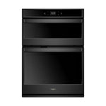 Whirlpool Black Smart Electric Wall Oven (4.3 Cu.Ft.) w/Microwave (1.4 Cu.Ft) - WOC54EC7HB