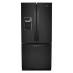 Whirlpool Black French Door Refrigerator (20 Cu. Ft.) - WRF560SEHB