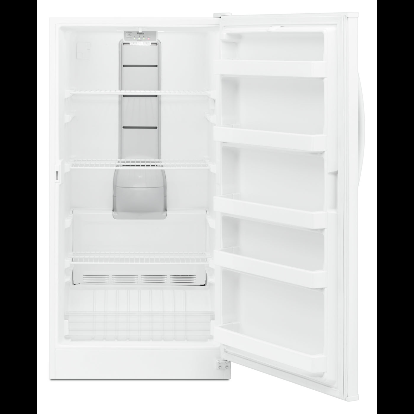 Whirlpool White Upright Freezer with Frost-Free Defrost (15.7 Cu.Ft) -WZF57R16FW