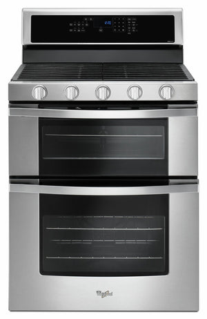 Whirlpool Stainless Steel Double Oven Gas Range (6.0 Cu. Ft.) - WGG745S0FS