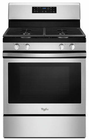 Whirlpool Stainless Steel Free-Standing Gas Range (5.0 Cu.Ft.) - WFG520S0FS