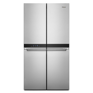 Whirlpool Fingerprint Resistant Metallic Steel French 4 Door Refrigerator (19.4 cu.ft.) - WRQA59CNKZ