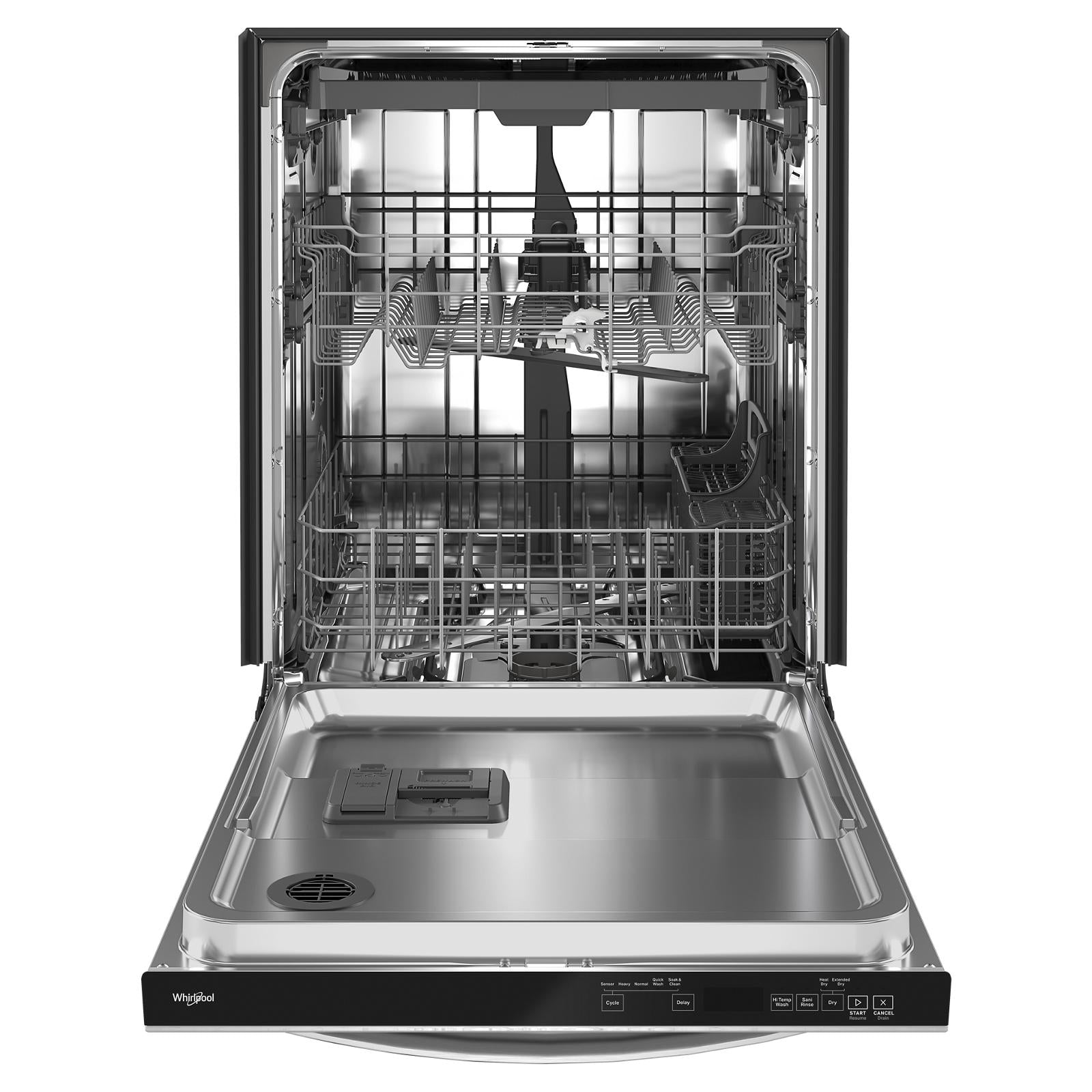Whirlpool 24" Fingerprint Resistant Stainless Steel Dishwasher with 3rd Rack (47 dBA) - WDT750SAKZ