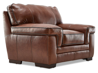 Stampede Leather Chair - Cognac