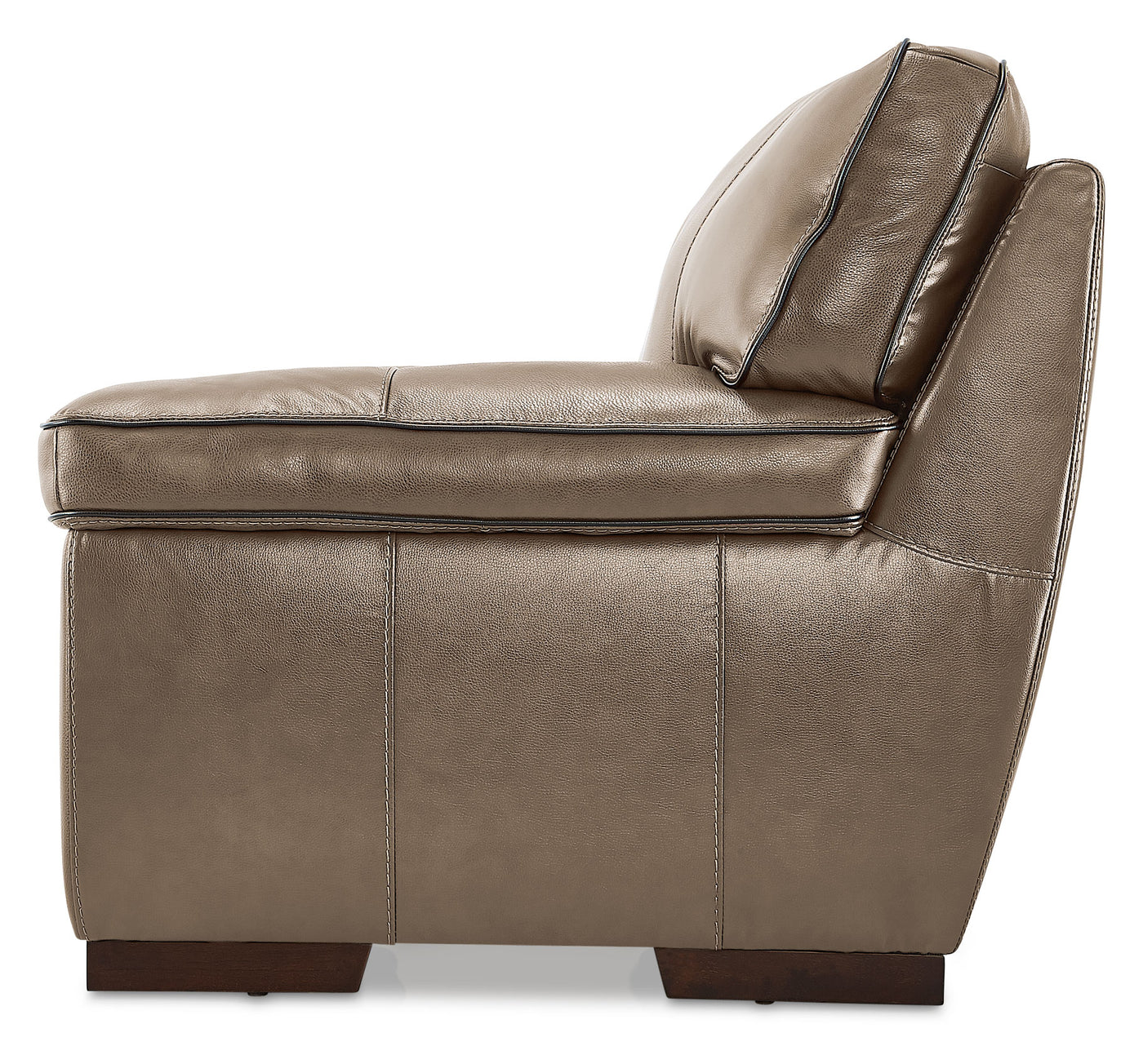 Stampede Leather Chair - Buff