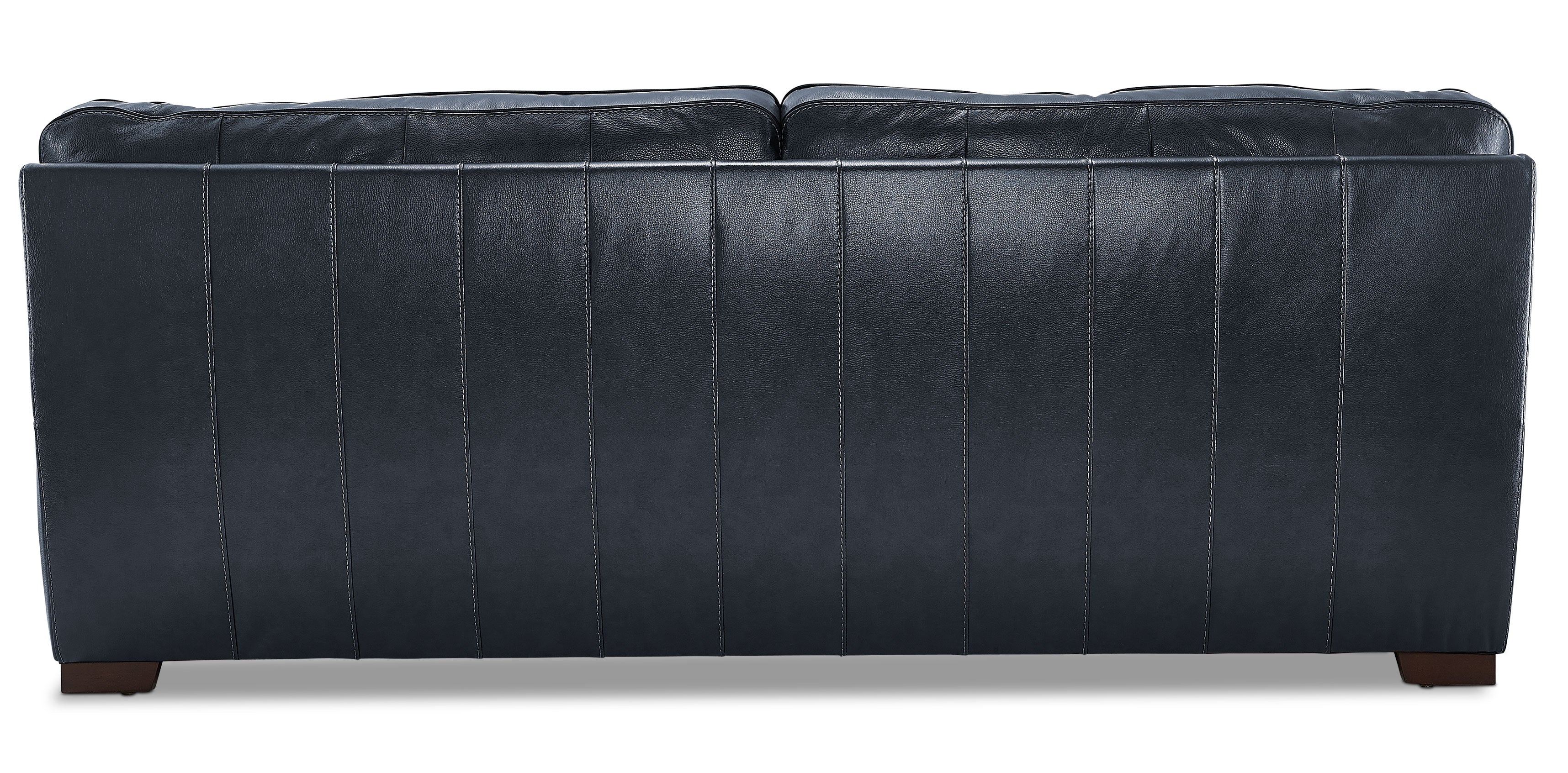 Stampede Leather Sofa - Cobalt