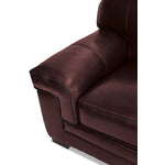 Stampede Leather Sofa - Salsa