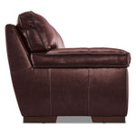 Stampede Leather Sofa - Salsa