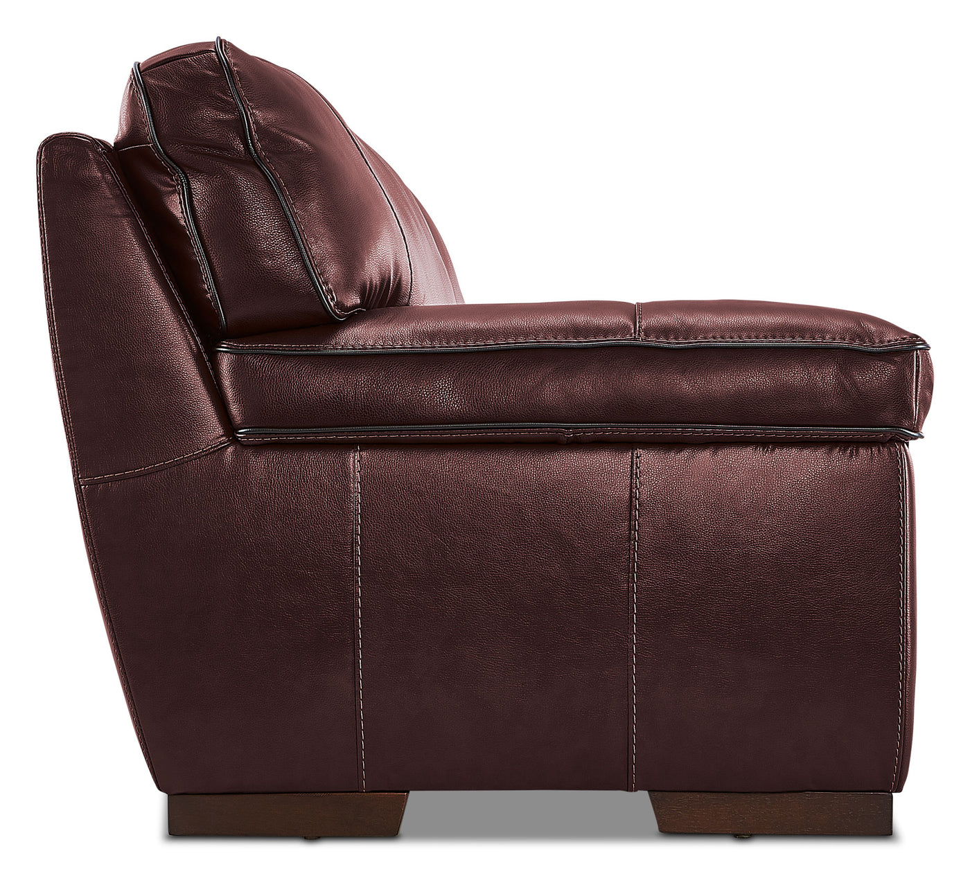 Stampede Leather Sofa - Salsa