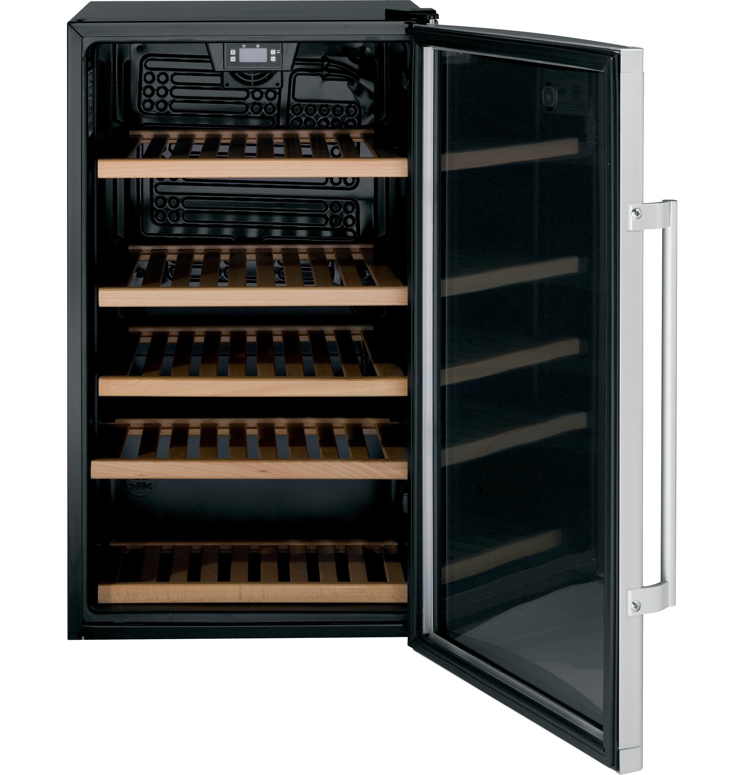 GE Stainless Steel Wine or Beverage Center (4.1 Cu. Ft.) - GVS04BDWSS