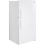 GE White Frost-Free Upright Freezer (17.3 Cu. Ft.) - FUF17DLRWW