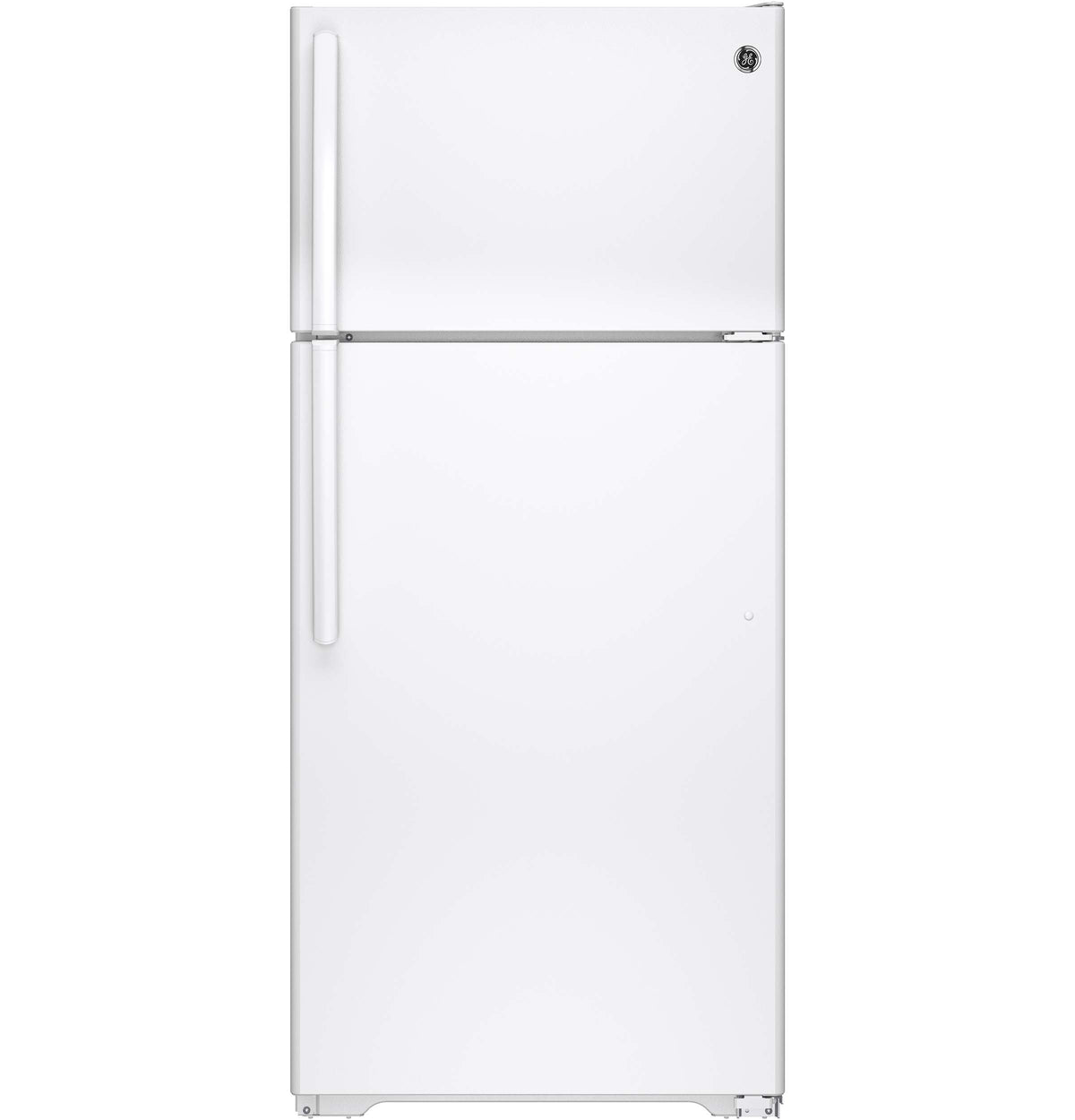 GE White Energy Star Top-Freezer Refrigerator (15.5 Cu. Ft.) - GTE16DTHWW